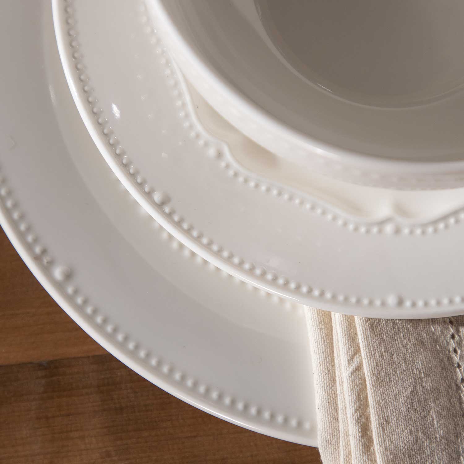 Vajilla Palermo 4 puestos set x20-4-AMBIENTE GOURMET MÉXICO