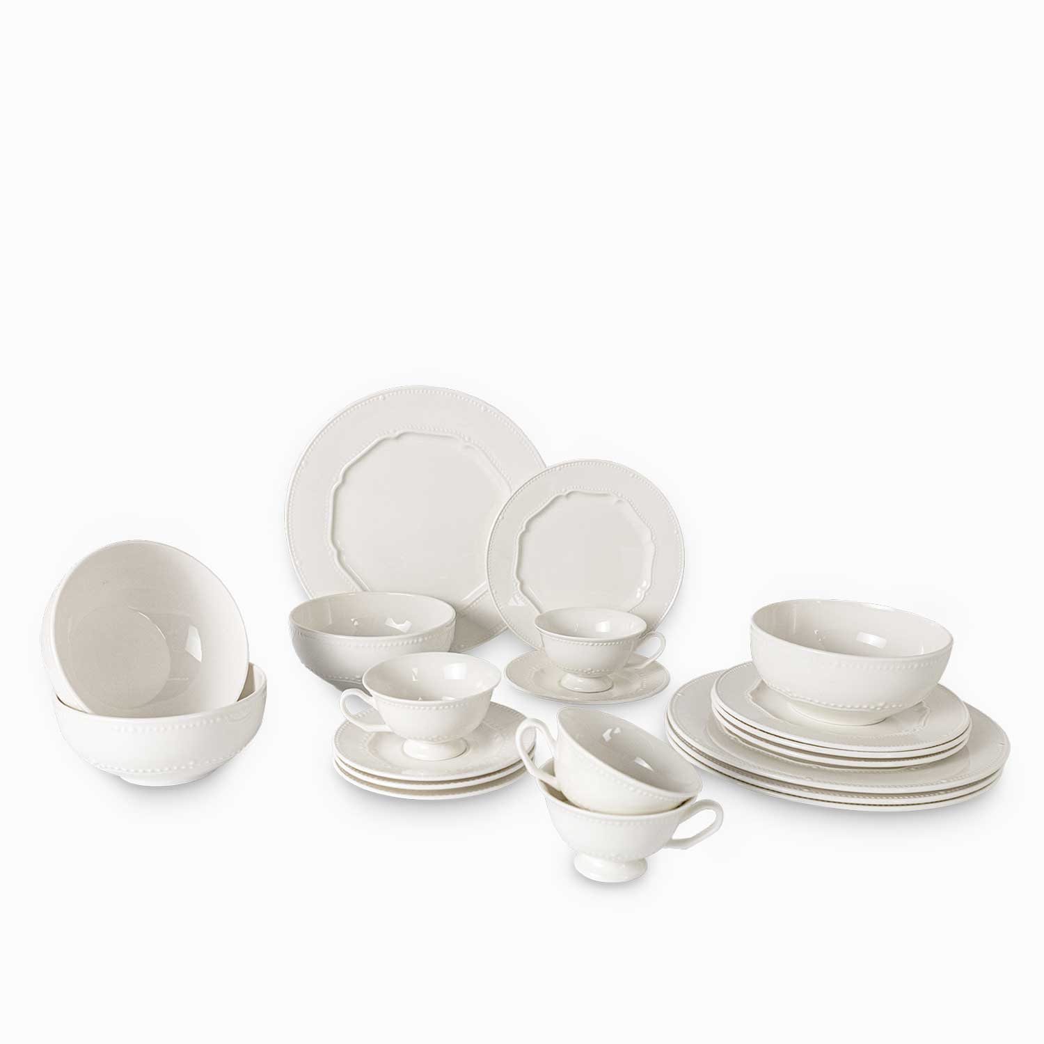 Vajilla Palermo 4 puestos set x20-3-AMBIENTE GOURMET MÉXICO