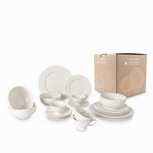 Vajilla Palermo 4 puestos set x20-5-AMBIENTE GOURMET MÉXICO