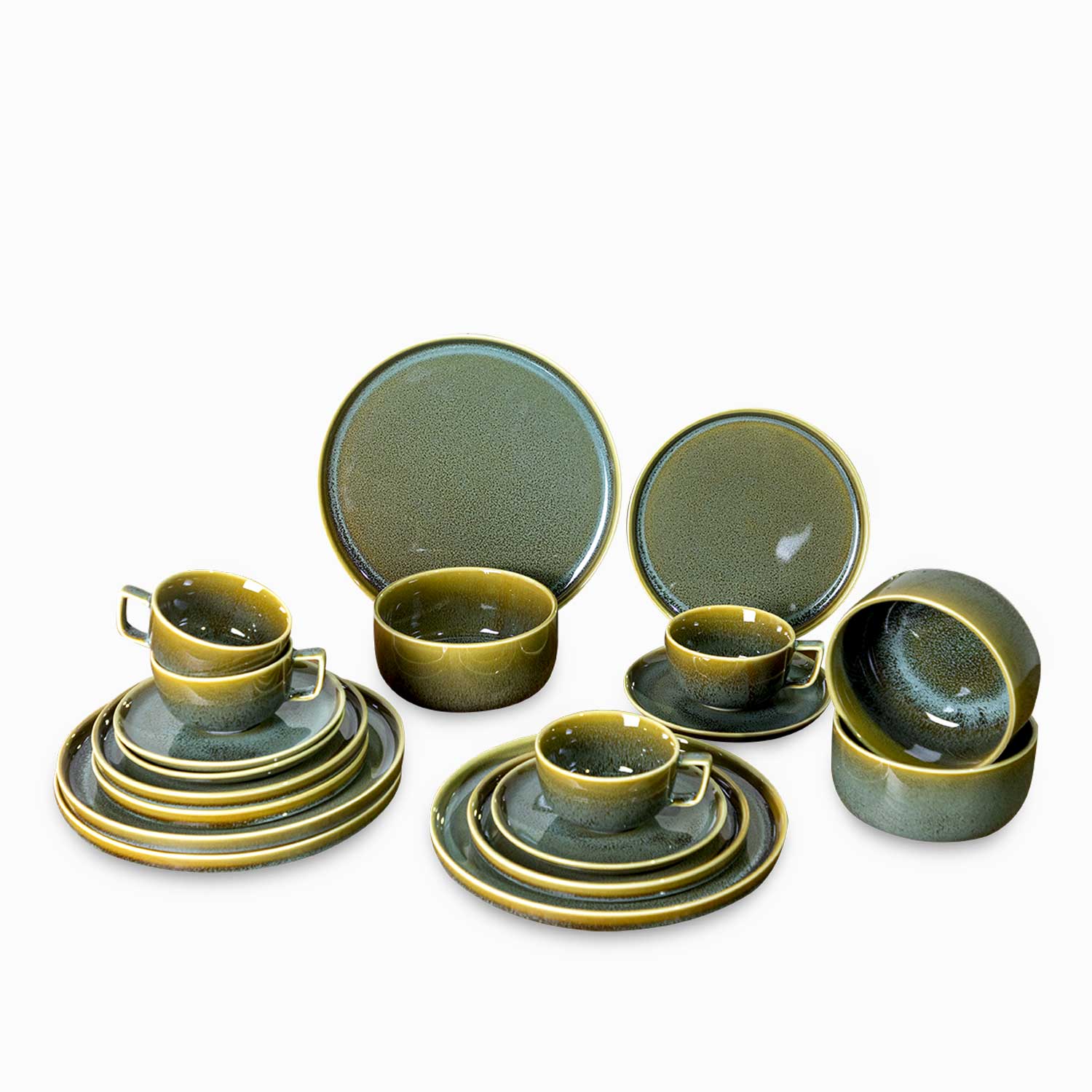 Vajilla Jasper 4 puestos setx20-4-AMBIENTE GOURMET MÉXICO