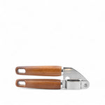 Prensador ajo mango acacia