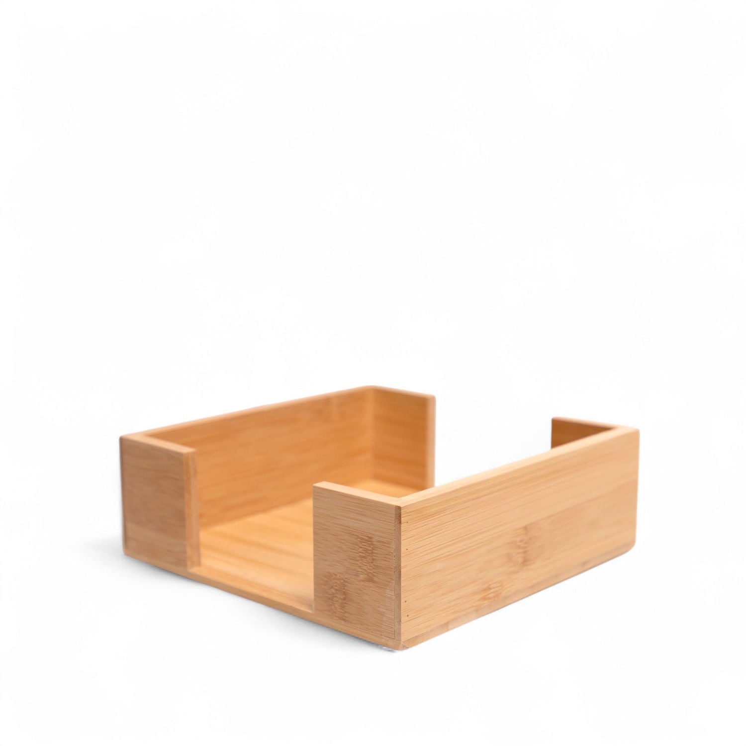 Servilletero en bambú cuadrado 18x18cm-1-AMBIENTE GOURMET MÉXICO