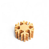 Portavasos-snowflake-en-bambu-setx5