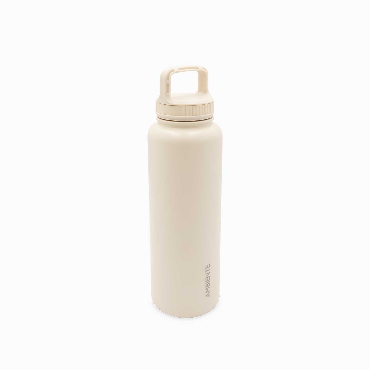 Termo doble pared beige 1 litro