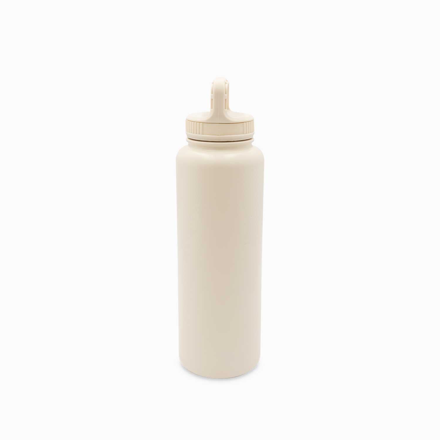 Termo doble pared beige 1 litro--AMBIENTE GOURMET MÉXICO