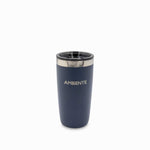Vaso doble pared acero azul oscuro 320ml