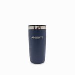 Vaso doble pared acero azul oscuro 320ml