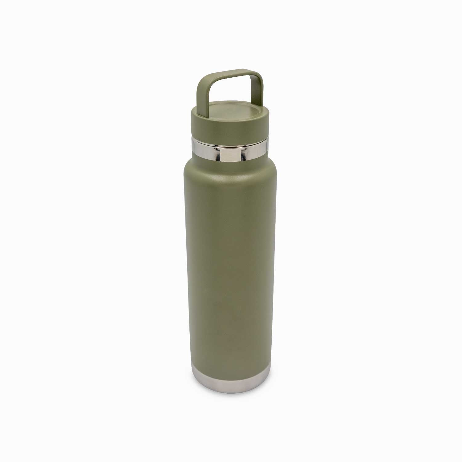 Termo doble pared verde oscuro 600ml