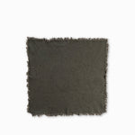Servilleta de tela flecos verde setx2