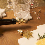 Tapa para botella vino árbol dorado