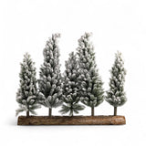 Pinos nieve base tronco 35x42cm-4-AMBIENTE GOURMET MÉXICO