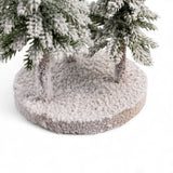 Pinos trio nieve 26x13cm-3-AMBIENTE GOURMET MÉXICO
