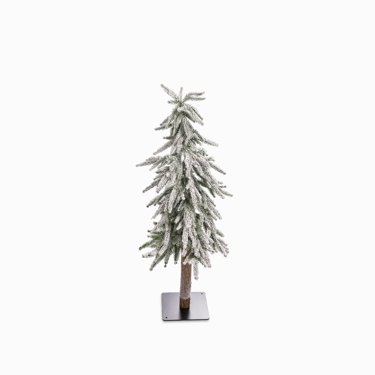 Pino nieve base metal 93cm-1-AMBIENTE GOURMET MÉXICO