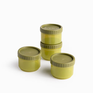 Set Recipientes Para Salsas Verde 40 Ml