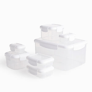 Recipientes Hermeticos Blanco Setx7