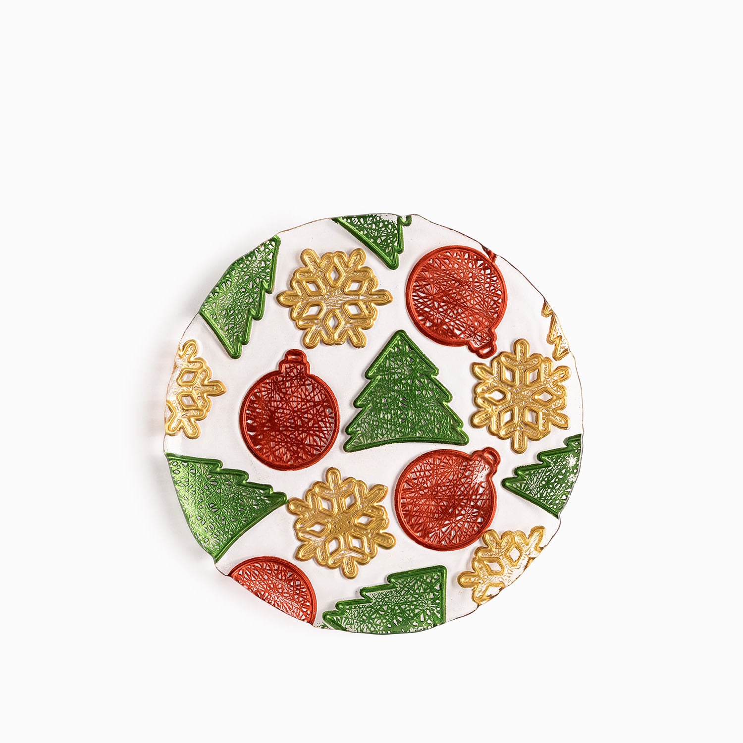 Plato mediano christmas 21cm