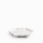 Plato snowflake blanco 19cm