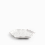 Plato snowflake blanco 19cm