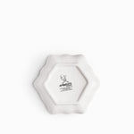 Plato snowflake blanco 14cm