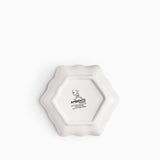 Plato snowflake blanco 14cm