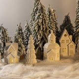 Casa navidad LED 21cm