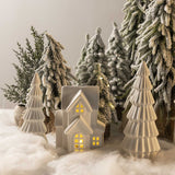 Casa navidad LED 14cm
