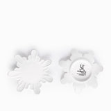 Plato Snowflake 13cm set x2