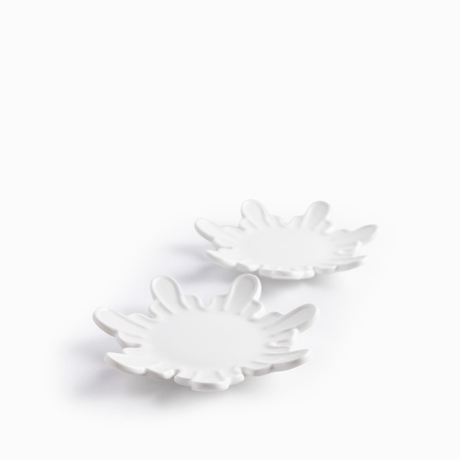 Plato Snowflake 13cm set x2