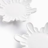Plato Snowflake 13cm set x2