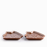 Plato Gingerbread house 16cm set x2
