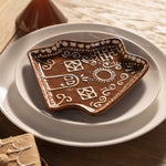 Plato Gingerbread house 16cm set x2