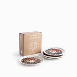 Portavasos Noche Buena snow set x4