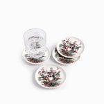 Portavasos Navidad Silvestre set x4