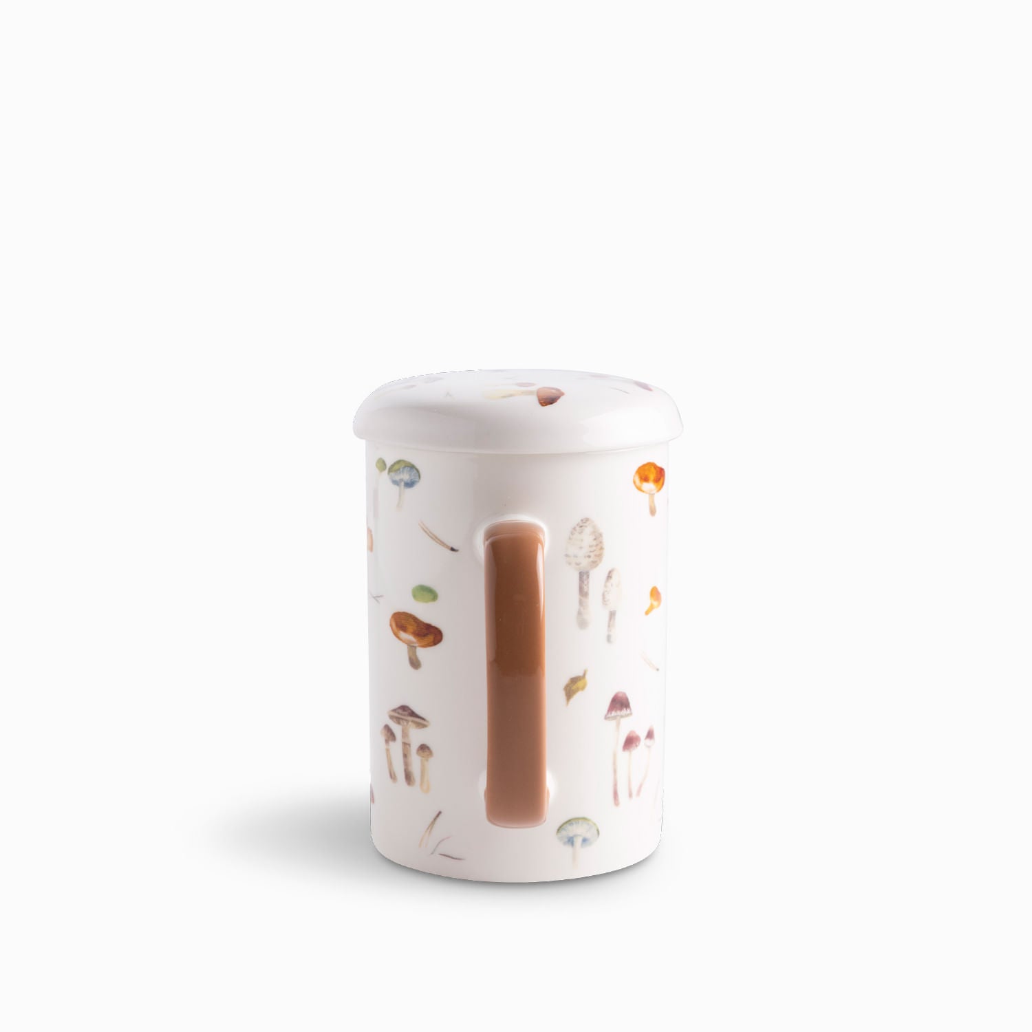 Mug Con Tapa Hongos