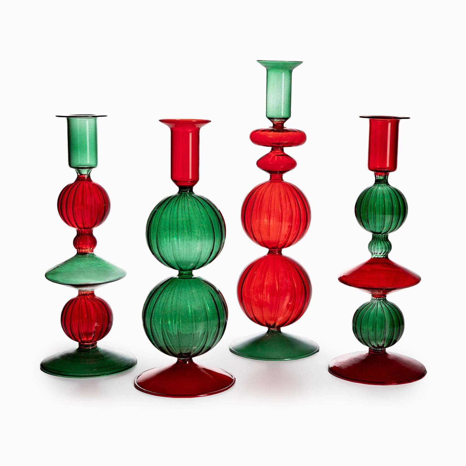 Candelabro Noche Buena 28cm