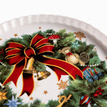 Tortera Noche Buena snow crown 27cm