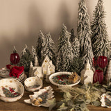 Tortera Noche Buena snow crown 27cm