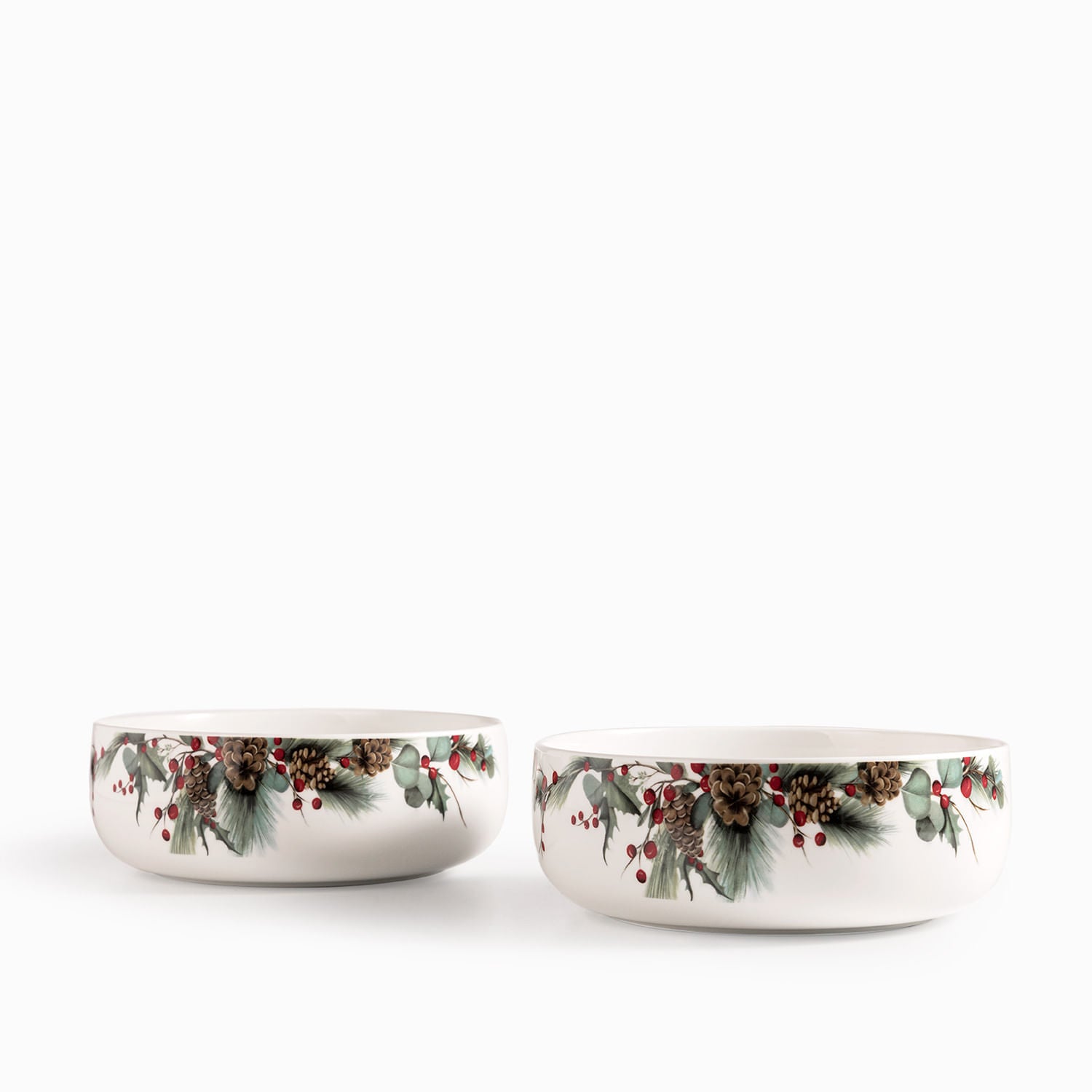 Bowl Navidad Silvestre Forest 850ml set x2