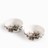 Bowl Navidad Silvestre Forest 850ml set x2