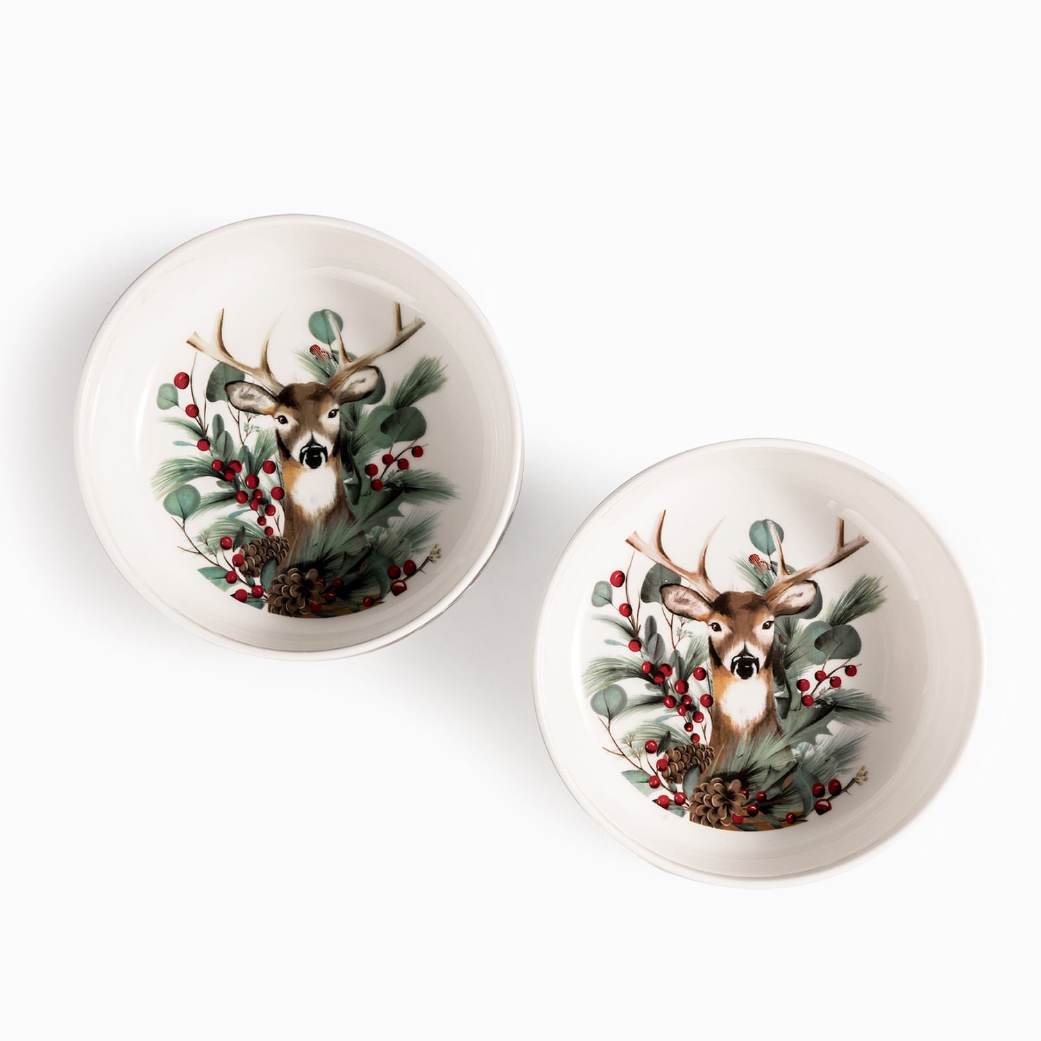 Bowl Navidad Silvestre Forest 850ml set x2