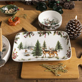 Bandeja Navidad Silvestre Forest 32cm