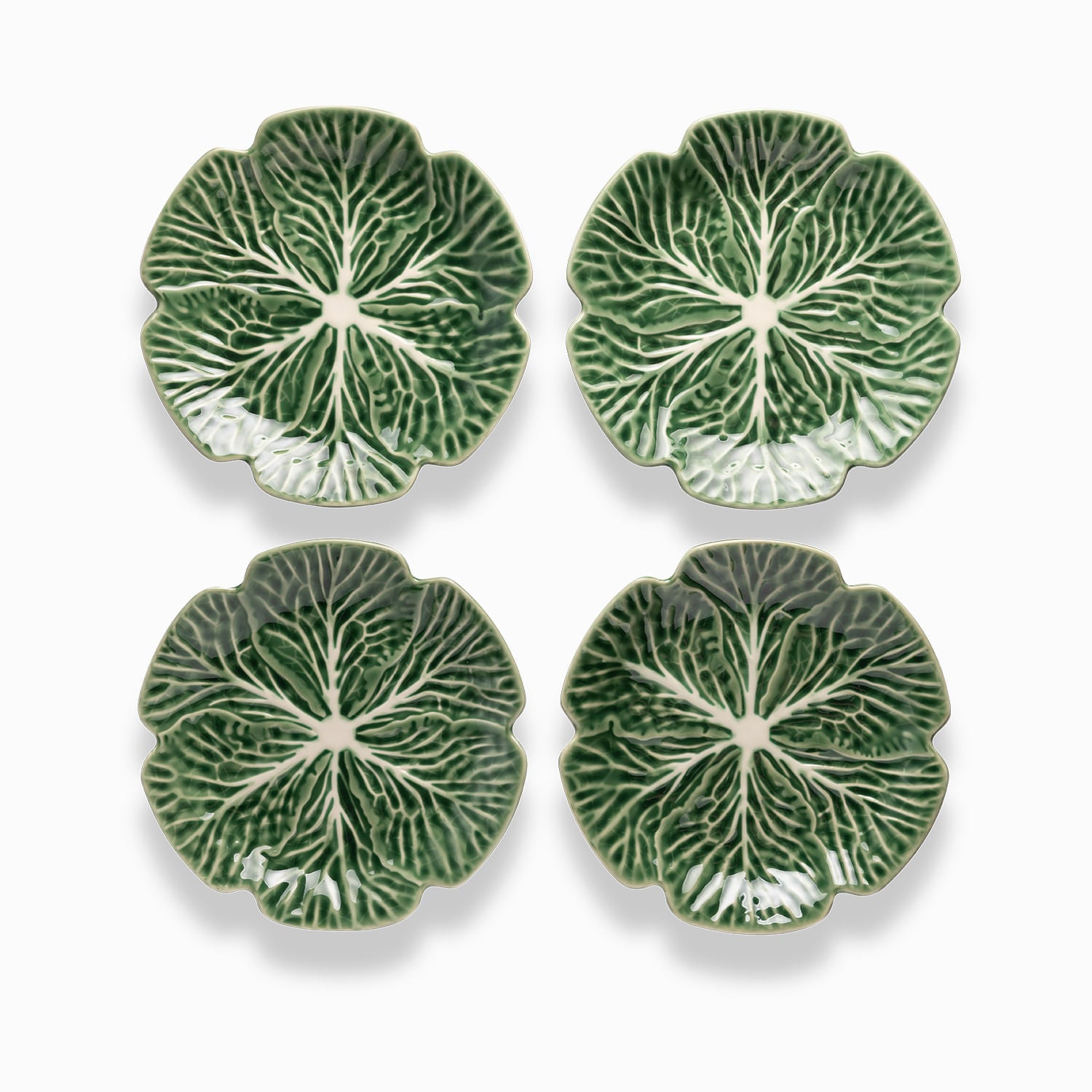 Plato Mediano Huerto Verde 18,8Cm Set X4