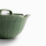 Tazon Con Tapa Huerto Verde 20Cm