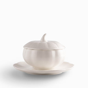 Tazon Con Tapa Y Platico 350Ml Pumpkin