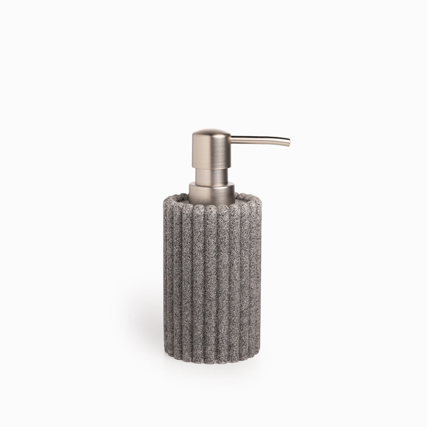 Dispensador De Jabon Rayas Gris