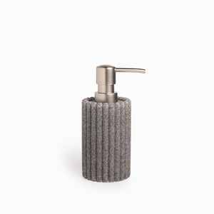 Dispensador De Jabon Rayas Gris