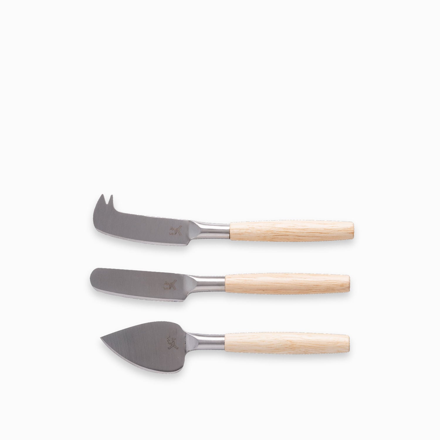 Set De Cuchillos Para Queso Bois 3 Piezas