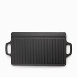 Grill rectangular en hierro fundido 37,5x22,5cm