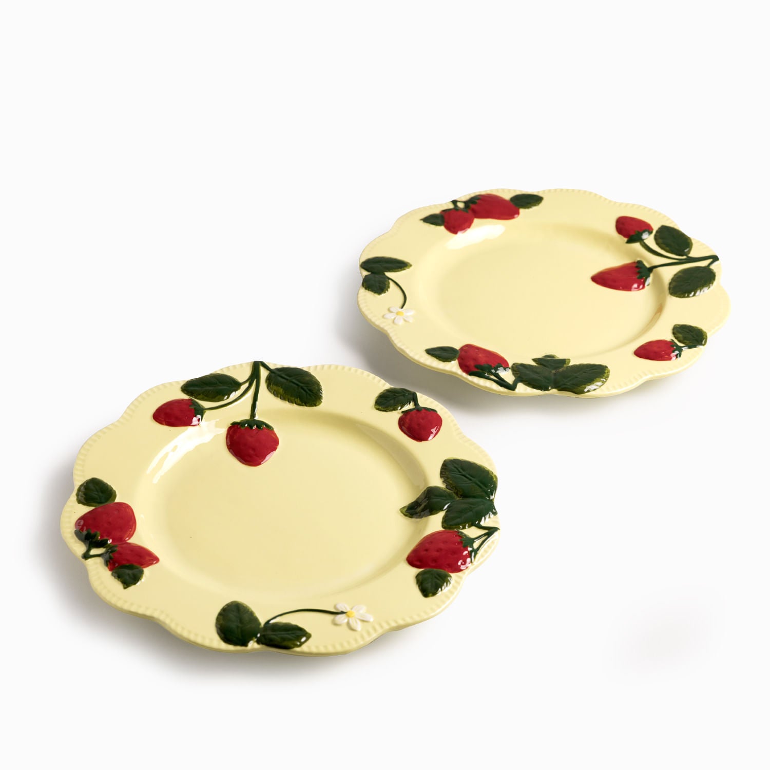 Plato principal Fresa 27cm set x2