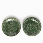 Plato mediano Piña 20cm set x2